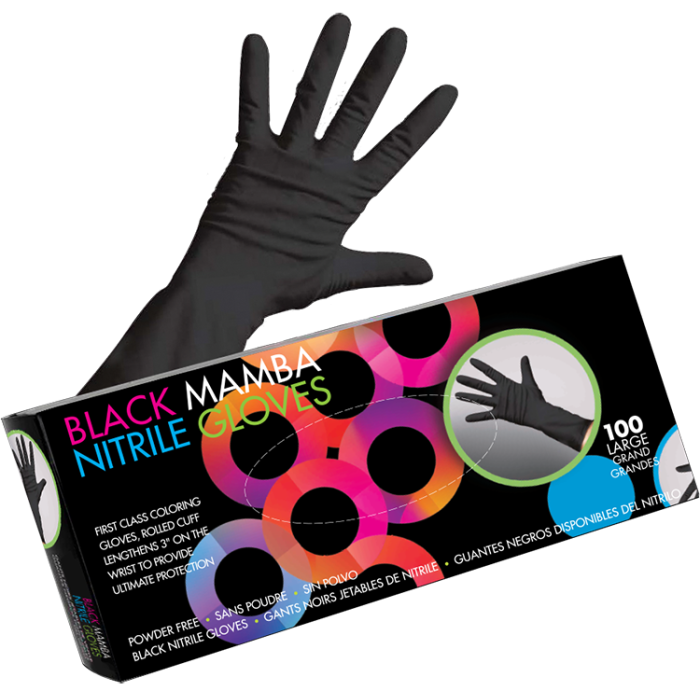 Framar Midnight Mitts Nitrile Gloves 100 pack Four Seasons