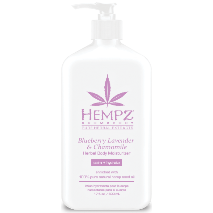 Hempz Aromabody Blueberry Lavender & Chamomile Moisturizer Four Seasons Wholesale Tanning Lotion