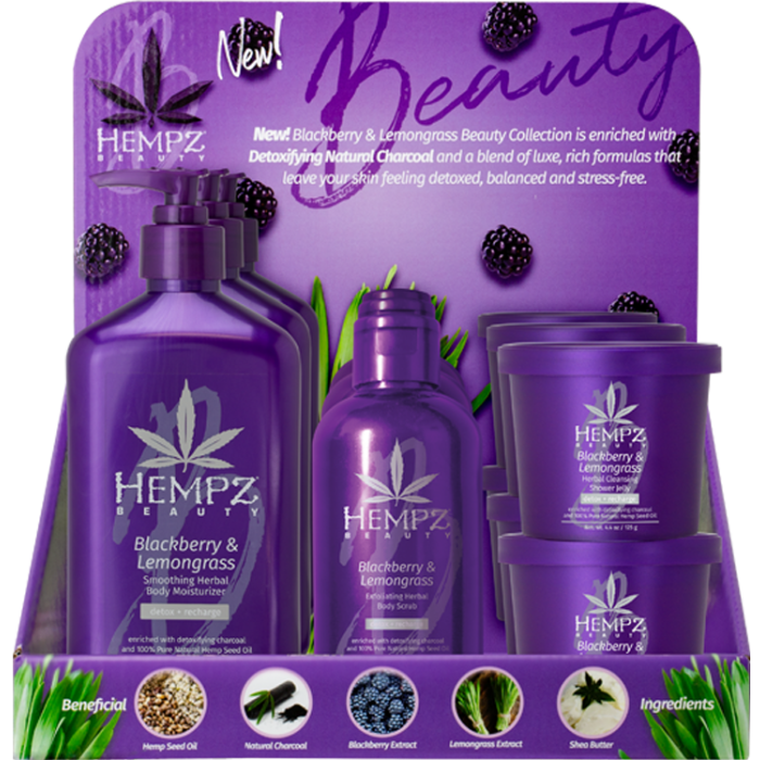 Hempz Beauty Retreat Display Four Seasons Wholesale Tanning Lotion