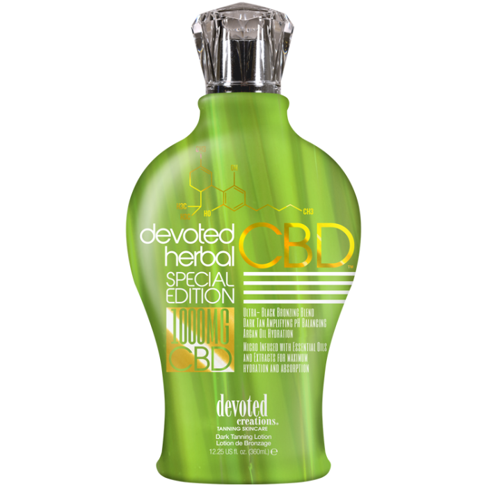 Devoted Creations Herbal CBD Special Edition Four Seasons Wholesale Tanning Lotion
