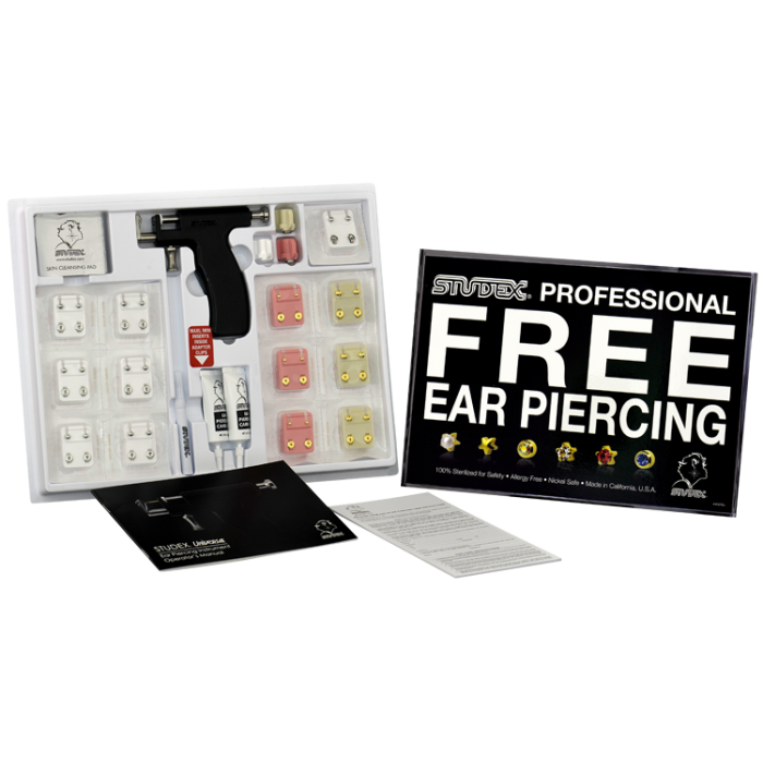 Studex Ear Piercing Starter Kit 12 pair Four Seasons Wholesale Tanning Lotion