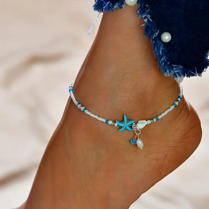 Anklet seashell discount