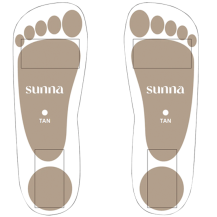 Sunna Tan Foot Stickers 50 Pair Pack