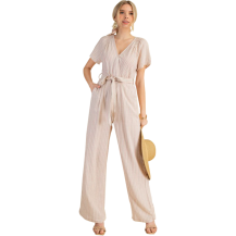 Kori America Jumpsuit with Tie Multi