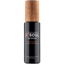 Sprouted Soul CBD Face & Body Oil 150 mg.