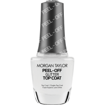 Morgan Taylor Peel-Off Glitter Top Coat