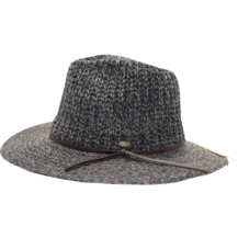 C.C Fedora Knit with Leather Cord