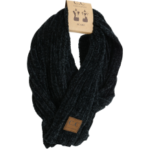 C.C Ribbed Chenille Scarf