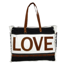 Myra Bag Weekender Letters of Love Bag