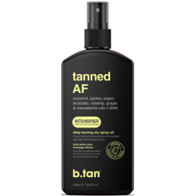 B.Tan Tanned AF Intensifier Tanning Oil