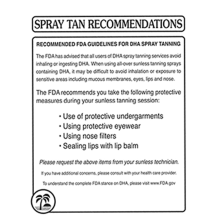 Acrylic Spray Tan Recommendations-Clear