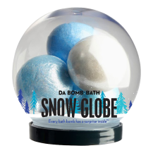 Da Bomb Snow Globe 4 piece Mini Bath Bombs