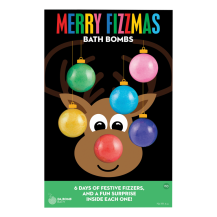 Da Bomb Merry Fizzmas Reindeer 6 count