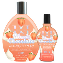 Tan Inc. Double Dark Peaches & Cream Buy 1 13.5 Get 1 7.5 oz.