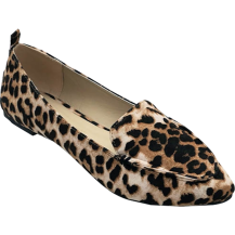 Flats Leopard Print Loafer