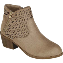 Ankle Boots Suede with Zipper