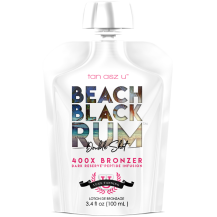 Tan ASZ U Beach Black Rum Double Shot Pouch 3.4 oz.