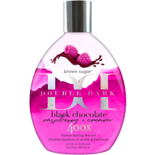 Tan Inc. Double Dark Black Chocolate Raspberry Cream