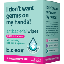 B.Clean Antibacterial Wipes