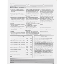 Sunless Consent Form 50 sheet pad