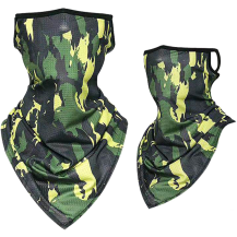Face Mask Camo Breathable Earloop Neck Cover