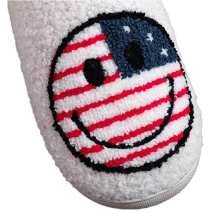 Slippers Patriotic Smiley
