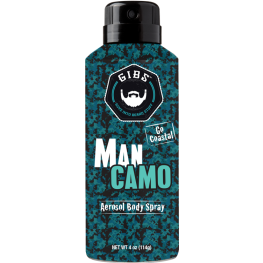 GIBS Man Camo Body Spray
