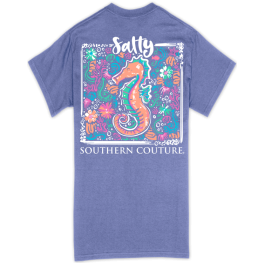 Southern Couture T-Shirt Salty Violet