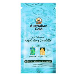 Australian Gold Exfoliating Towelette Individual