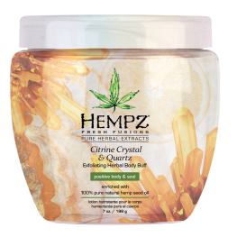 Hempz Citrine Crystal & Quartz Herbal Body Buff