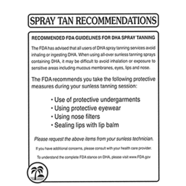 Acrylic Spray Tan Recommendations-Clear