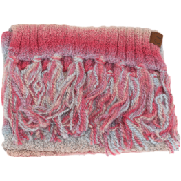 C.C Scarf Knit Ombre with Fringe Mix