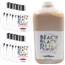 Tan ASZ U Beach Black Rum Double Shot Promo