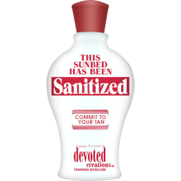 Devoted Creations Sanitized Sign-Bottle Shape