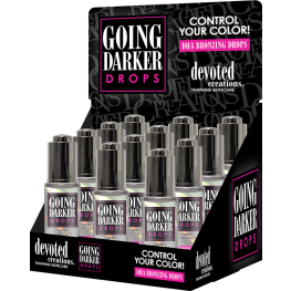 Devoted Creations Going Darker Drops Display 12 pc 1 oz. each